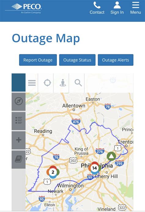 Power Outage Map Peco - Allyce Maitilde