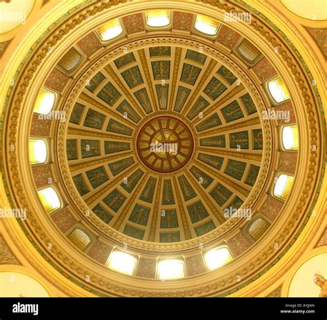 Montana State Capitol Rotunda Stock Photo - Alamy