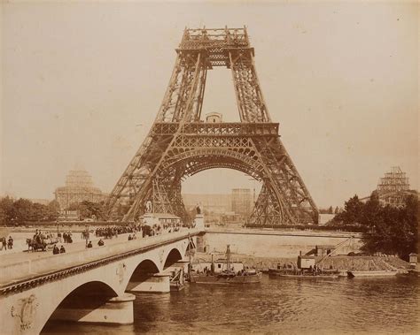 Eiffel Tower's timeline #EiffelTower #history #retro #vintage #bio # ...