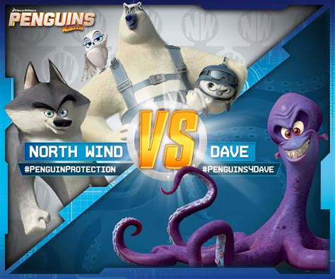 North Wind Vs. Dave. - Penguins of Madagascar Photo (37469281) - Fanpop