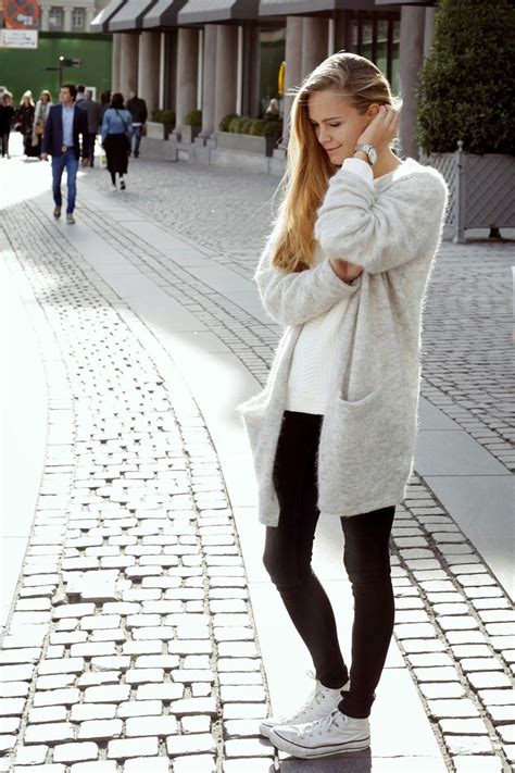 Wow! Check these amazing scandi style outfits, Scandinavian design | Outfits With Long Cardigan ...