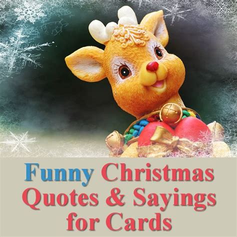 "Hilarious Christmas Quotes to Bring Festive Cheer to Your Crafts"