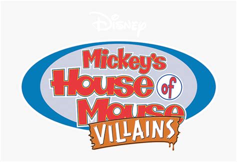 Mickey"s House Of Villains - Disney's House Of Mouse , Free Transparent ...