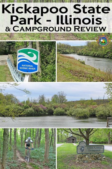 Kickapoo State Park and Campground Review in Illinois