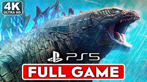 GODZILLA PS5 Gameplay Walkthrough Part 1 FULL GAME [4K 60FPS]