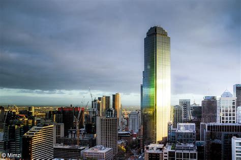 MELBOURNE.SNAPS: MELBOURNE SKYLINE AT DUSK