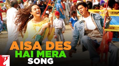 Aisa Des Hai Mera Song | Veer-Zaara | Shah Rukh Khan, Preity | Lata ...