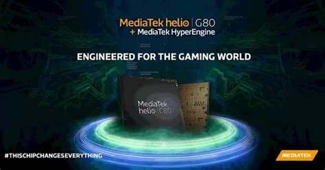 MediaTek unveils Helio G80, a new gaming chipset for budget phone. - Gizmo Manila