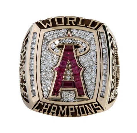 Anaheim Angels 2002 World Series Champions Replica Ring Size 11 ...