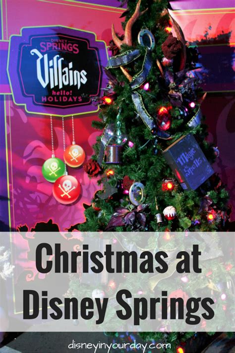 Christmas at Disney Springs - Disney in your Day