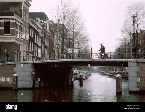 Bridge over Amsterdam canal Stock Photo - Alamy