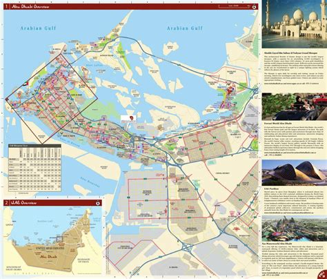 Abu Dhabi Map by Visit Abu Dhabi - Issuu