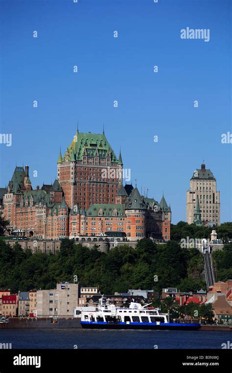 Canada Québec Quebec City skyline Stock Photo - Alamy