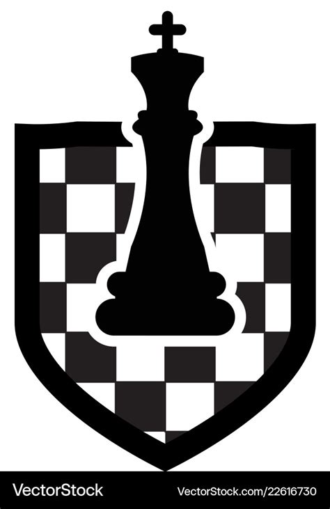 Chess logo design Royalty Free Vector Image - VectorStock