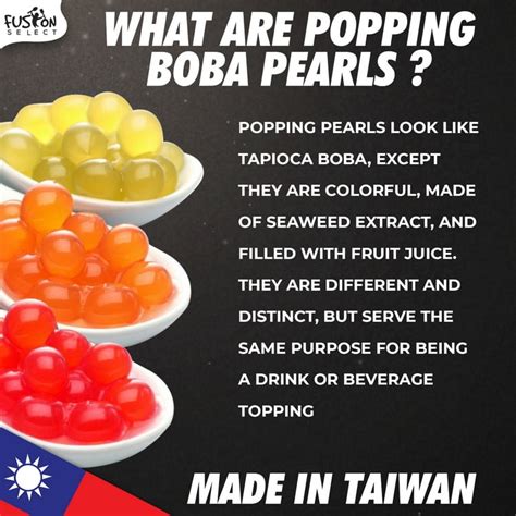 Popping Boba Recipe