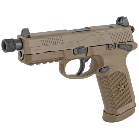 FN FNX-45 Tactical FDE 45acp · 66968 · DK Firearms