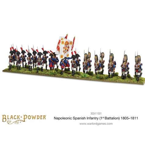 Warlord Games - Black Powder - Napoleonic Spanish Infantry - 1st Battalion