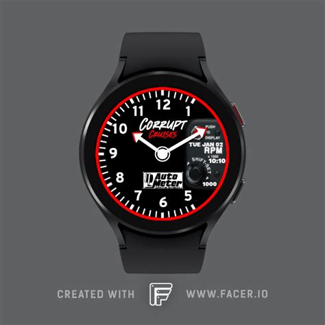 Car Show Watches - tacho copy - watch face for Apple Watch, Samsung Gear S3, Huawei Watch, and ...
