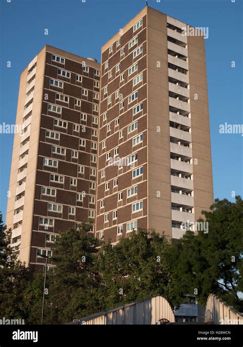 Redbridge Towers, high rise flats, Redbridge, Millbrook, Southampton, Hampshire, England, UK ...