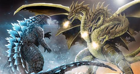 Godzilla vs King Ghidorah by DoomGuy26 on DeviantArt