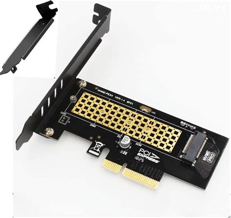 M.2 NVMe to PCIe Adapter NVMe M-Key (AHCI NVMe) SSD to PCIe 3.0 x4 Adapter - Support M.2 PCIe ...