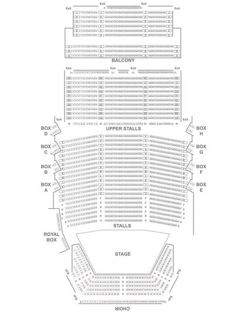 Our Seating Plans | Fairfield Halls | Croydon