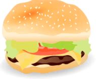 Cheeseburger - Clip Art Library