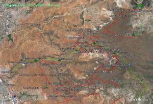 Red Cliffs Desert Reserve » New Area Map Broken Mesa Rim