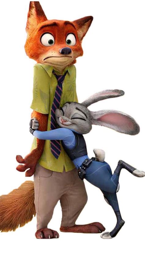 I think we can all appreciate Nick being flustered by Judy’s hugs : r/zootopia