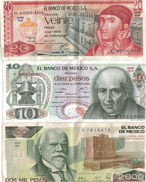 Mexican peso - currency – Flags of The World