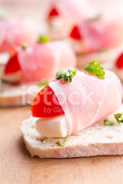 Prosciutto Cheese Appetizer Stock Photo | Royalty-Free | FreeImages