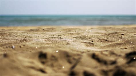 1920x1080px, 1080P free download | Closeup View Of Beach Sand In Blur Beach Background Sand, HD ...