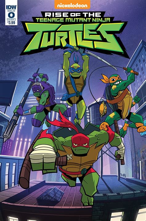 NickALive!: 'Rise of the TMNT' Comic Book to Debut in Advance of Nickelodeon's New TV Series