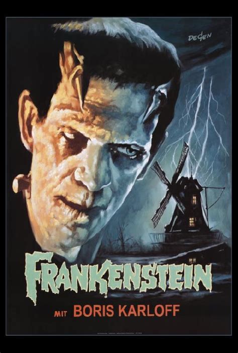 Affiche du film Frankenstein - acheter Affiche du film Frankenstein (3423) - affiches-et-posters.com