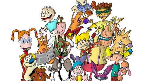 Nickelodeon Characters Poster Nickelodeon Cartoons, Cartoon ...