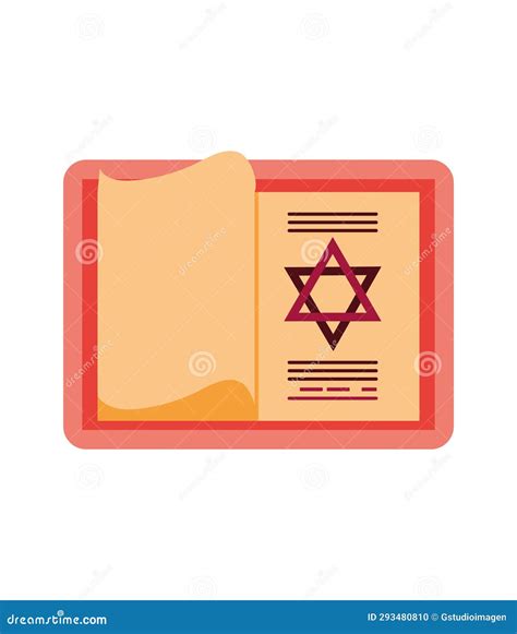 Torah book illustration stock vector. Illustration of judaism - 293480810