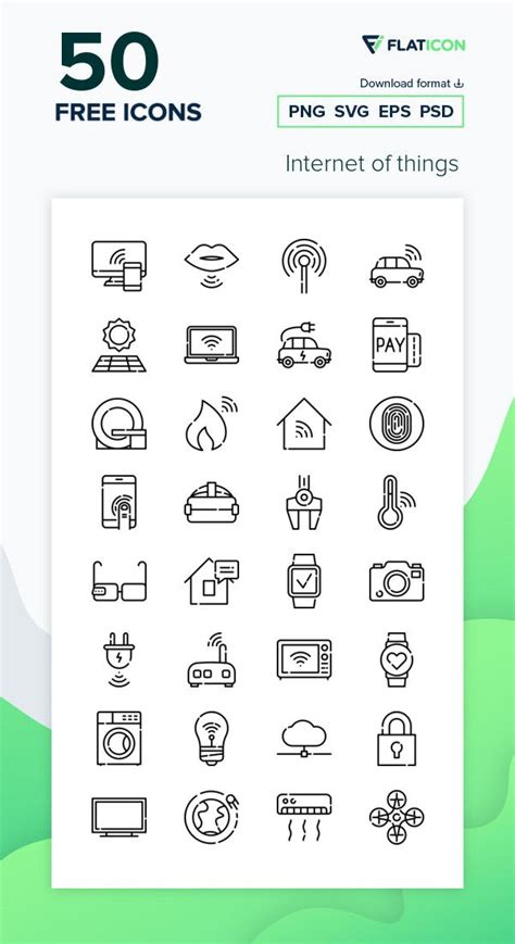 50 free vector icons of Internet of things designed by Freepik | Free icons, Resume icons ...