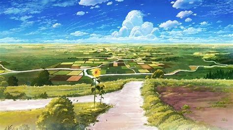 Wallpaper For Pc 4k Anime Anime Landscape Wallpaper 4k Pc