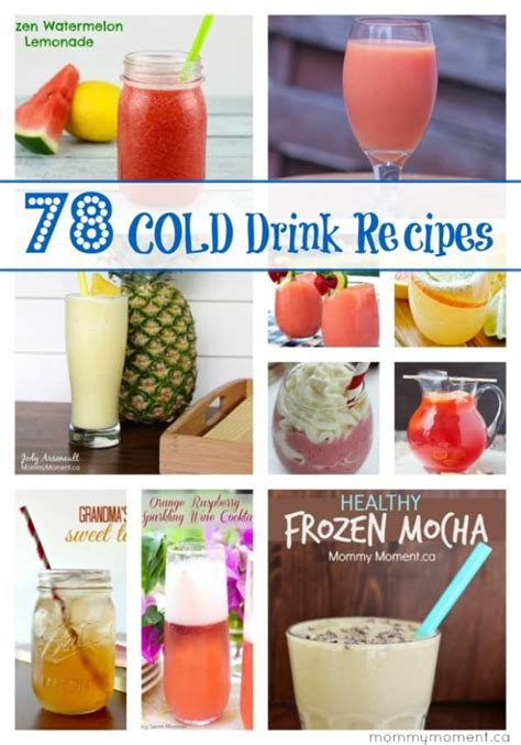 78 Cold Drink Recipes