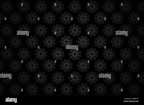 vintage floral black wallpaper background Stock Vector Image & Art - Alamy