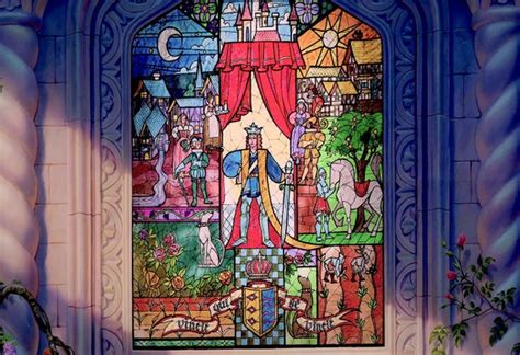 Beauty And The Beast Stained Glass Window