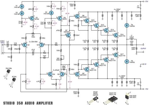 MJL21193 circuit Archives - Amplifier Circuit Design