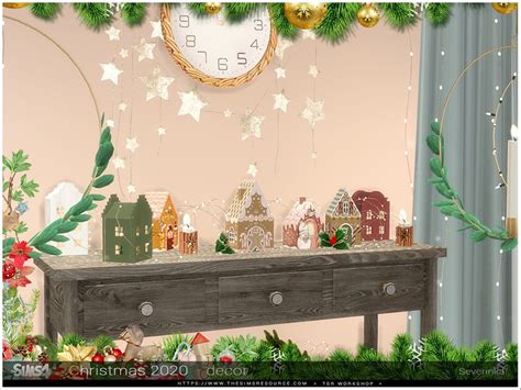 The Sims Resource - Christmas 2020 decorative set