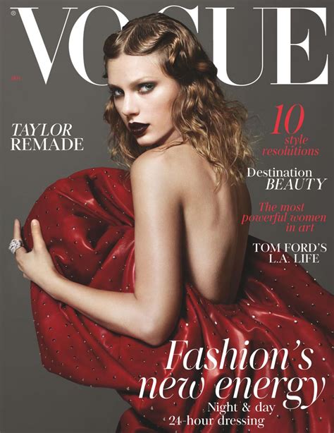 TAYLOR SWIFT in Vogue Magazine, January 2018 – HawtCelebs