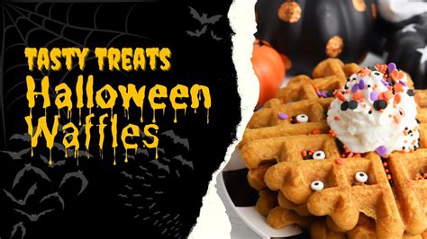 Halloween Waffles Recipes - YouTube