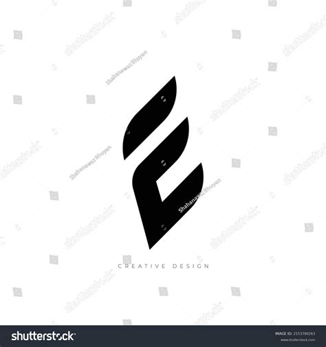 Letter Branding E Fire Style Logo Stock Vector (Royalty Free ...