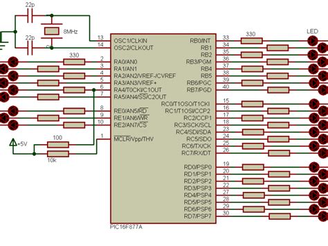 PIC16F877A Projects - 8-Bit Microcontroller Simple Projects