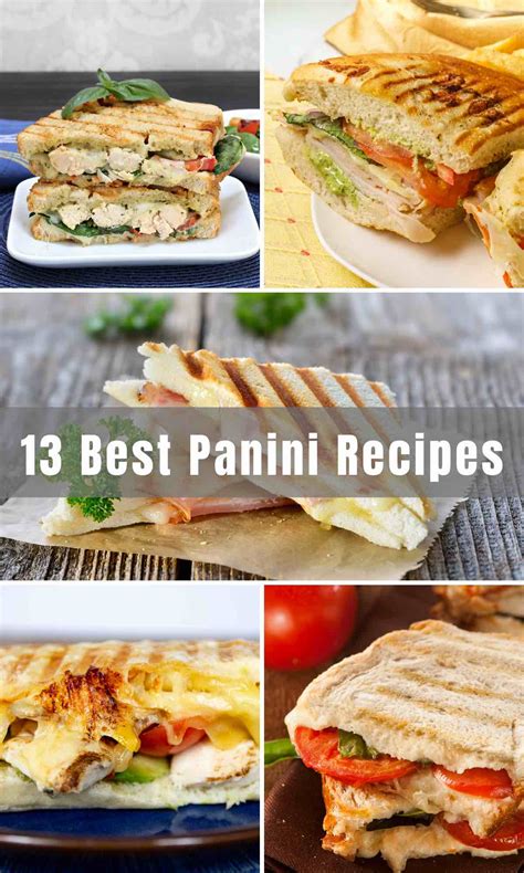 13 Best Panini Recipes That Are Easy to Make at Home - IzzyCooking