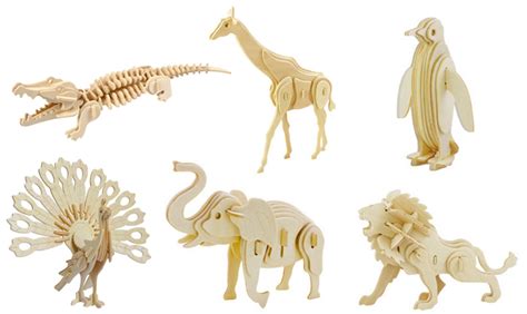 3D Animal Puzzles - Assorted | Board Game | at Mighty Ape NZ