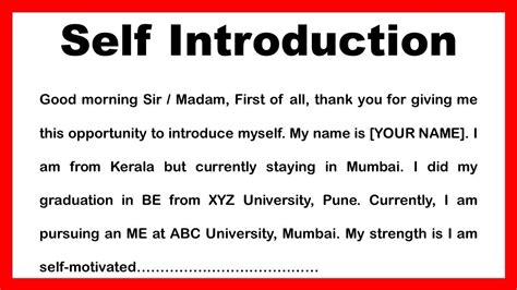 Self Introduction in English | How to Introduce Yourself for Interview☹ Brilhando na moda com ...